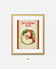 Santa Holly Wishes