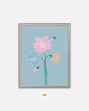 Pastel Blooms