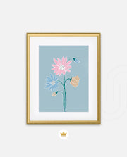 Pastel Blooms