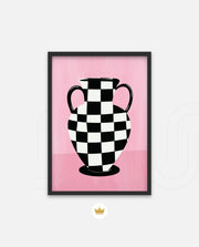Checker Vase