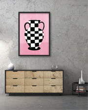 Checker Vase