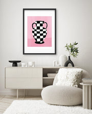 Checker Vase