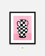 Checker Vase