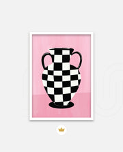 Checker Vase