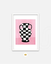 Checker Vase