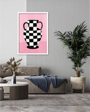 Checker Vase