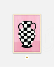 Checker Vase