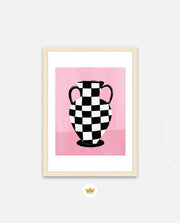 Checker Vase