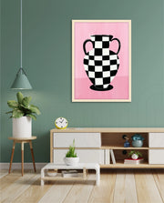Checker Vase