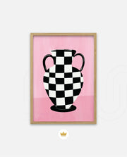 Checker Vase