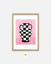 Checker Vase