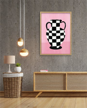 Checker Vase