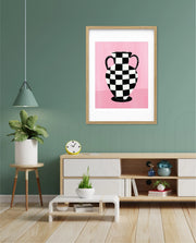 Checker Vase