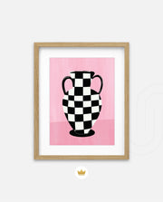 Checker Vase
