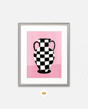 Checker Vase