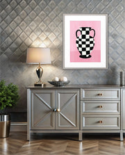 Checker Vase