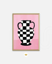 Checker Vase