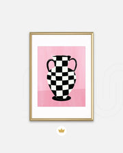 Checker Vase