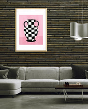 Checker Vase