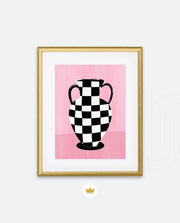 Checker Vase