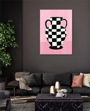 Checker Vase