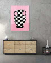 Checker Vase
