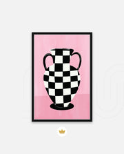 Checker Vase