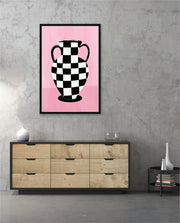 Checker Vase