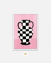 Checker Vase