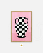 Checker Vase