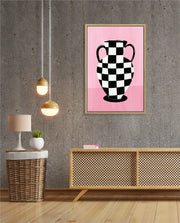 Checker Vase