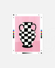 Checker Vase