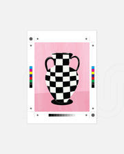 Checker Vase