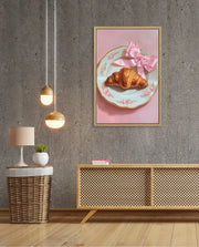 Rose Plate Croissant