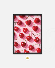 Glossy Cherry Pattern