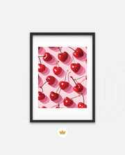 Glossy Cherry Pattern
