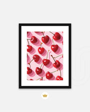 Glossy Cherry Pattern