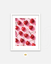 Glossy Cherry Pattern