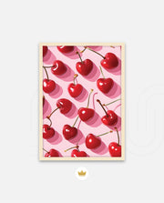 Glossy Cherry Pattern