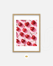 Glossy Cherry Pattern