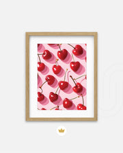 Glossy Cherry Pattern