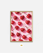 Glossy Cherry Pattern