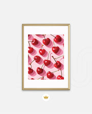 Glossy Cherry Pattern