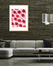 Glossy Cherry Pattern