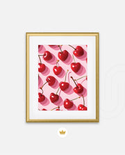 Glossy Cherry Pattern
