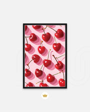 Glossy Cherry Pattern