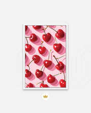 Glossy Cherry Pattern