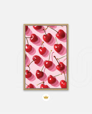 Glossy Cherry Pattern