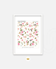 Pink Peonies Pattern