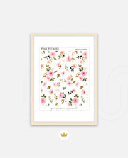 Pink Peonies Pattern